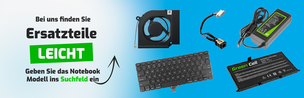 Notebook Reparatur und Ersatzteile online kaufen