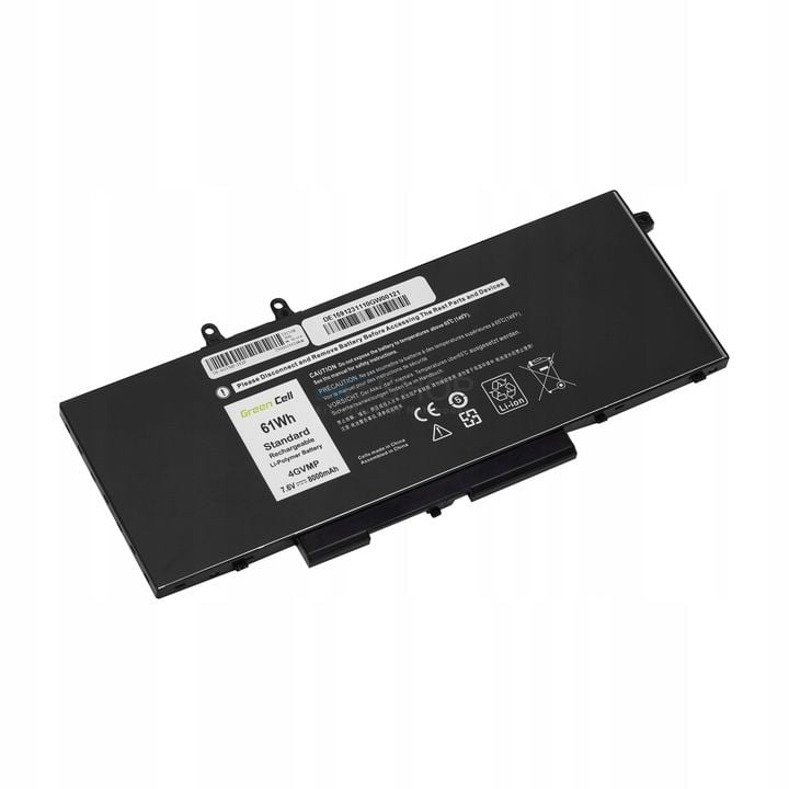 Akku 4GVMP Dell Latitude 5400 5410 5500 5510 Precision 3540 3550