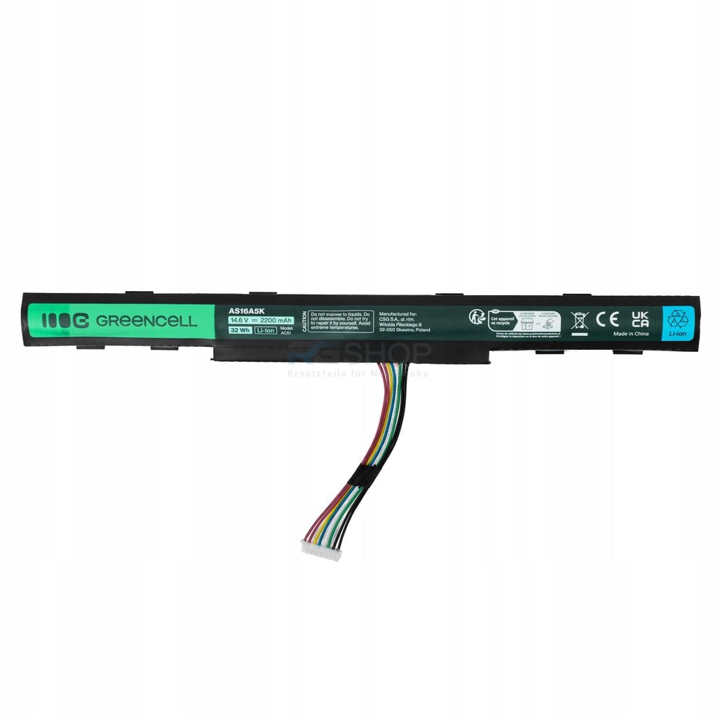 Akku AS16A5K AS16A7K AS16A8K Acer