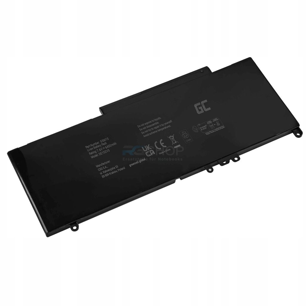 Akku G5M10 WYJC2 0WYJC2 für Dell Latitude E5250 E5450 E5550