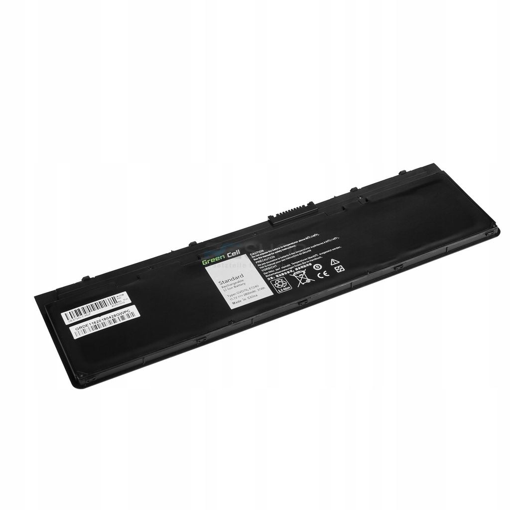Akku GVD76 F3G33 Dell Latitude E7240 E7250 2400 mAh Li-Poly
