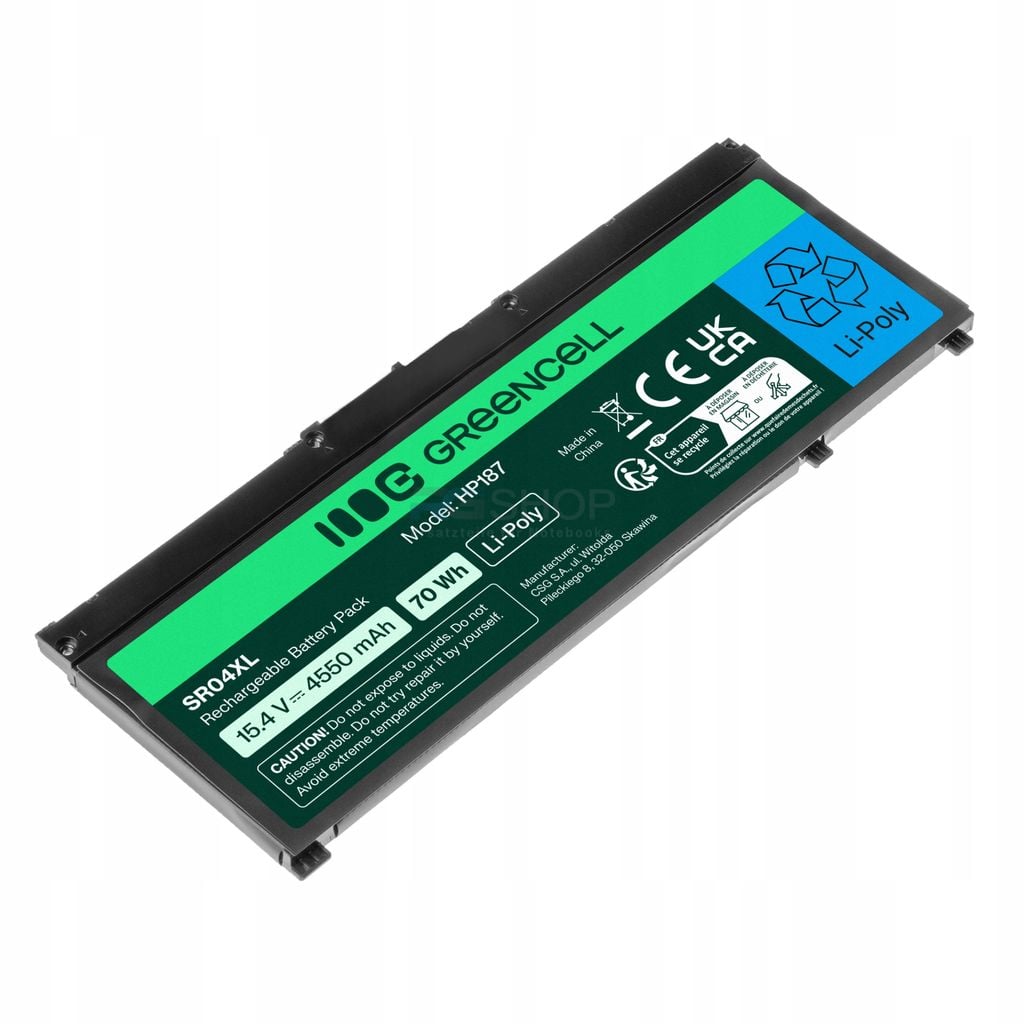 Akku HP Omen 15-DC 15-DC1065NW 17-CB 17-CB0001NW Pavilion Power 15-CB