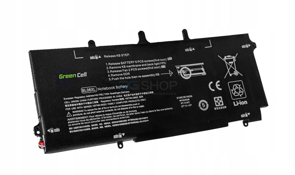Akku HSTNN-DB5D 722236-2C1 BL06 BLO6XL HSTNN-W02C HP