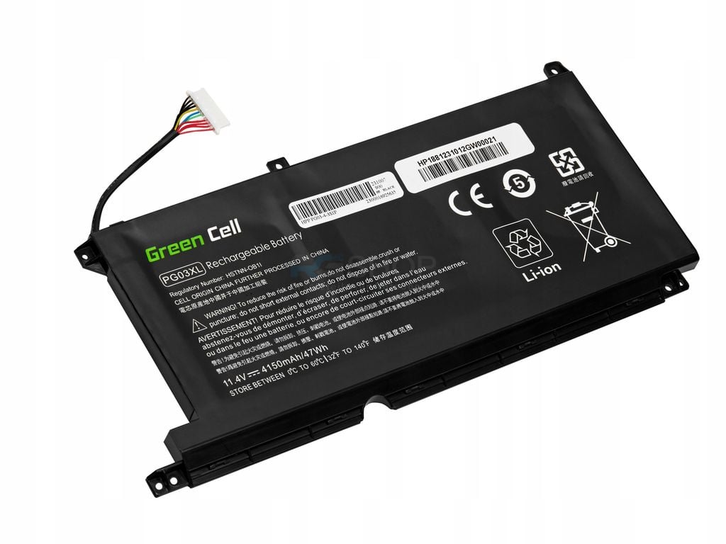 Akku PG03XL L48495-005 HP Pavilion 15-EC Gaming 15-DK 16-A
