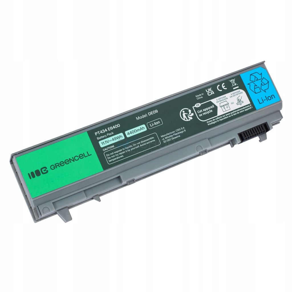 Akku PT434 W1193 4M529 Dell Latitude E6400 E6410 E6500 E6510