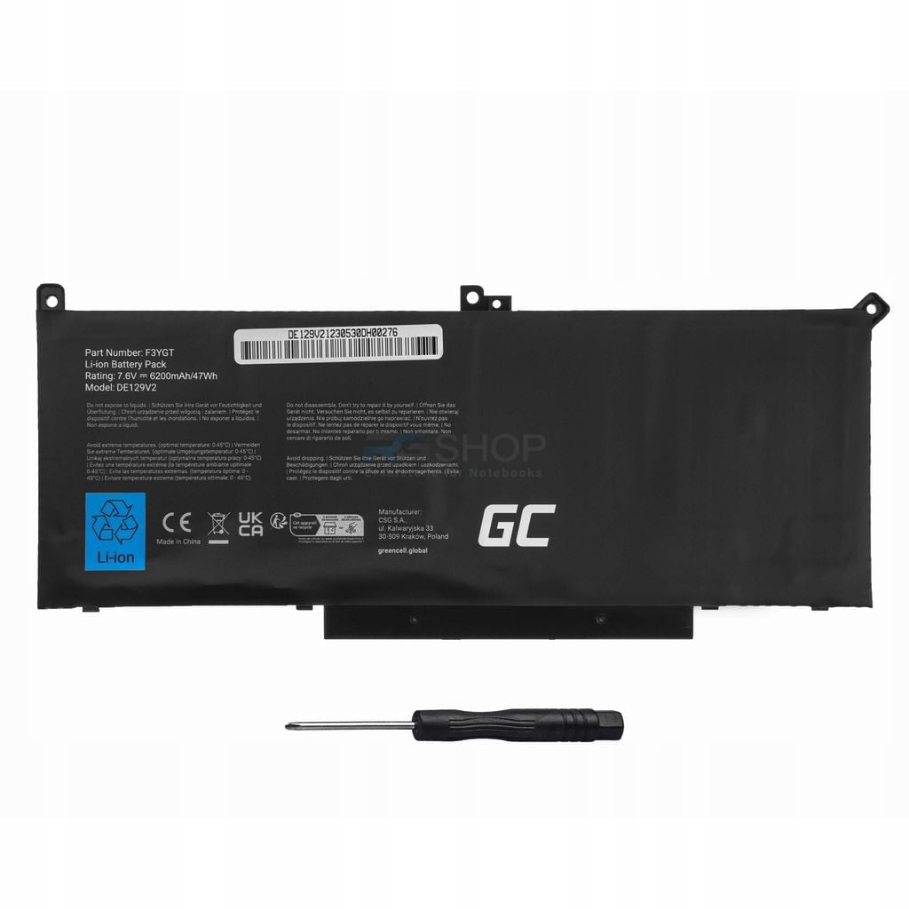 Akku PW23Y TP1GT 0RNP72 Dell für XPS 13 9360
