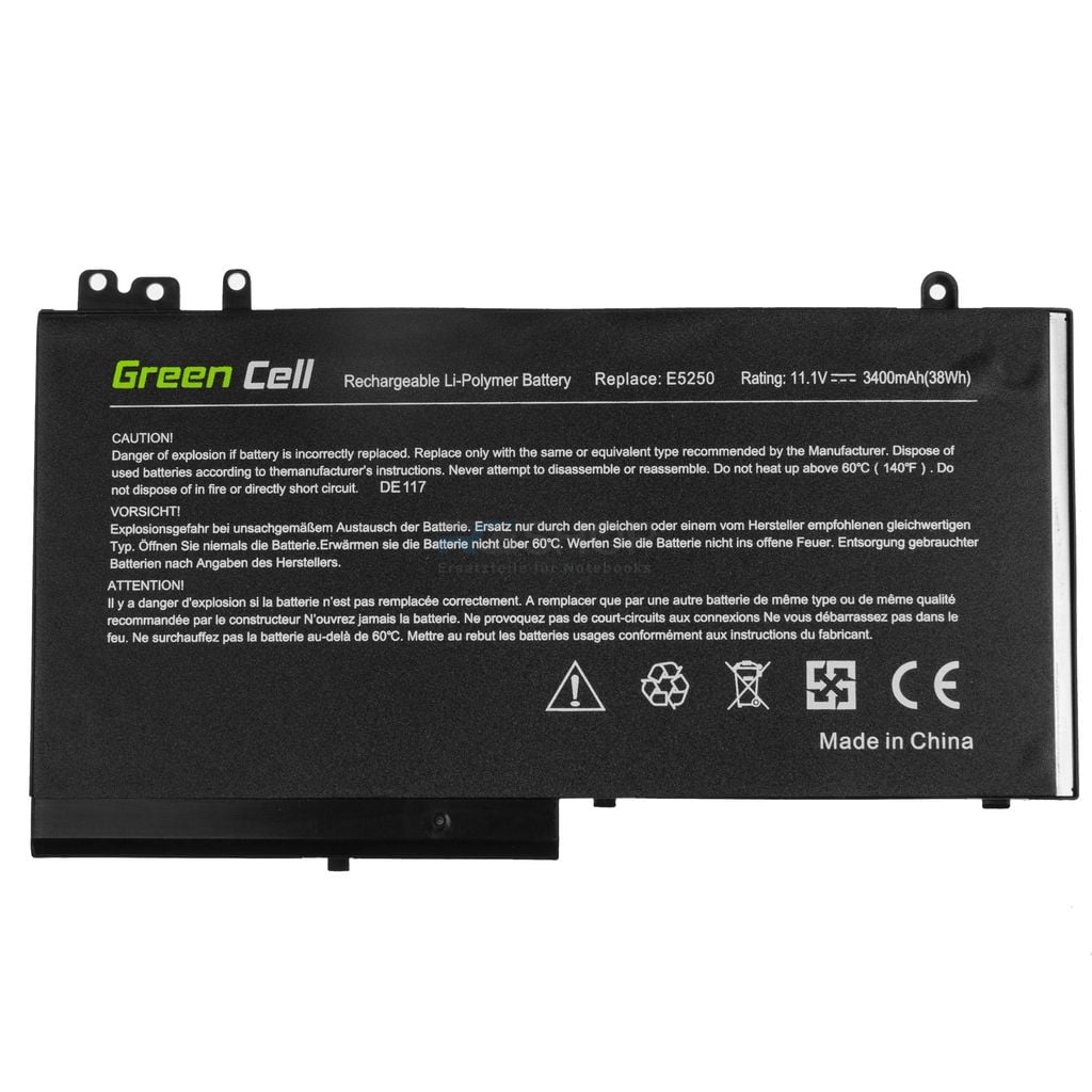 Akku RYXXH VY9ND Dell für Latitude 5250 E5250 E5450 E5550 11 3150 3160