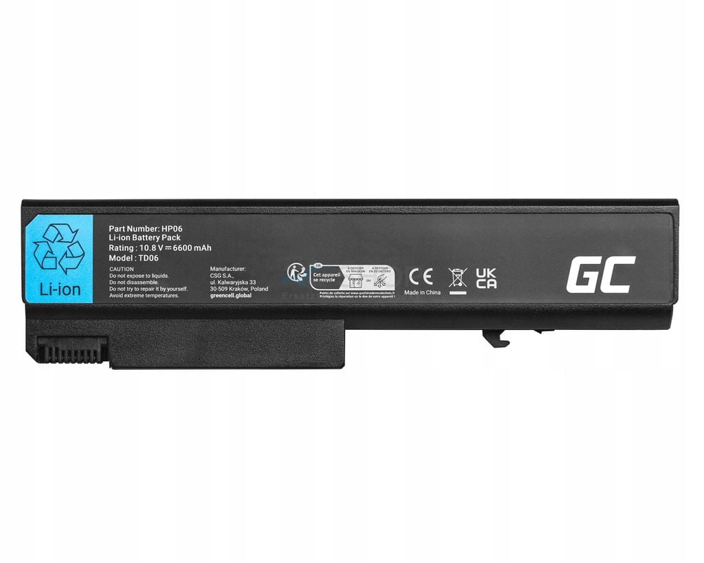 Akku TD09 HP für EliteBook 6930p 8440p 8440w Compaq 6450b 6545b 6530b
