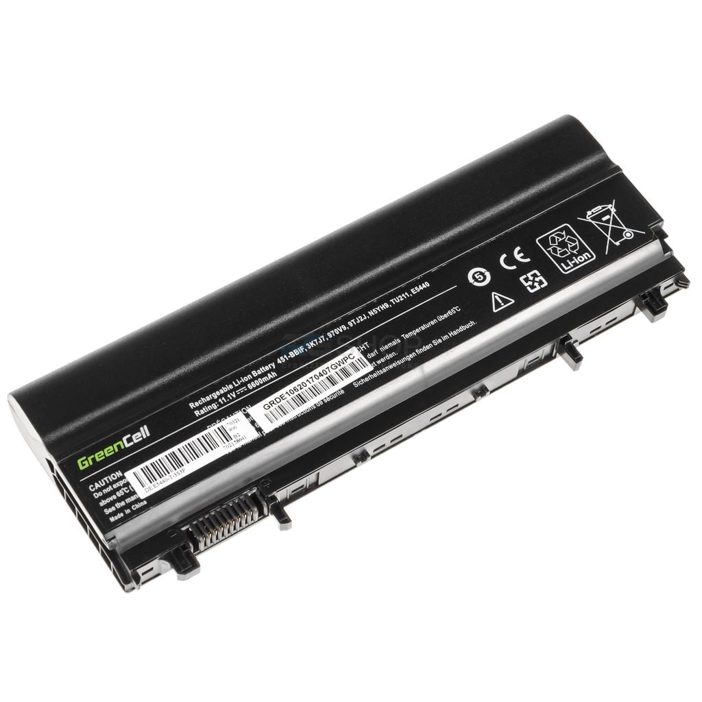 Akku VV0NF N5YH9 VVONF Dell für Latitude E5440 E5540 6600 mAh Groß