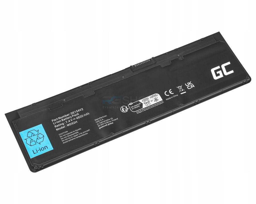 Akku WD52H VFV59 KWFFN HJ8KP Dell Latitude E7240 E7250
