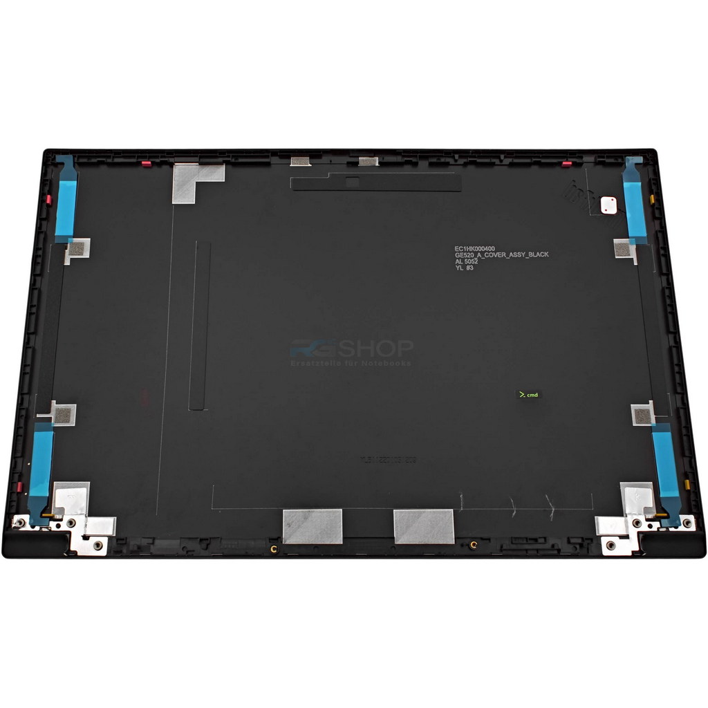Displaydeckel Lenovo ThinkPad E15 Gen 2 3 4 / Schwarz