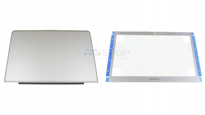 Displaydeckel + Rahmen Samsung NP530U3C NP535U3C / Silber