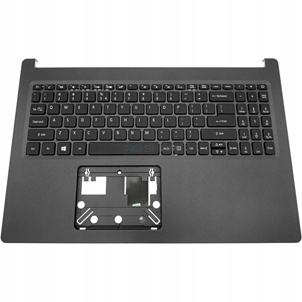 Handauflage mit Tastatur Acer Aspire 1 A115-22 / Schwarz