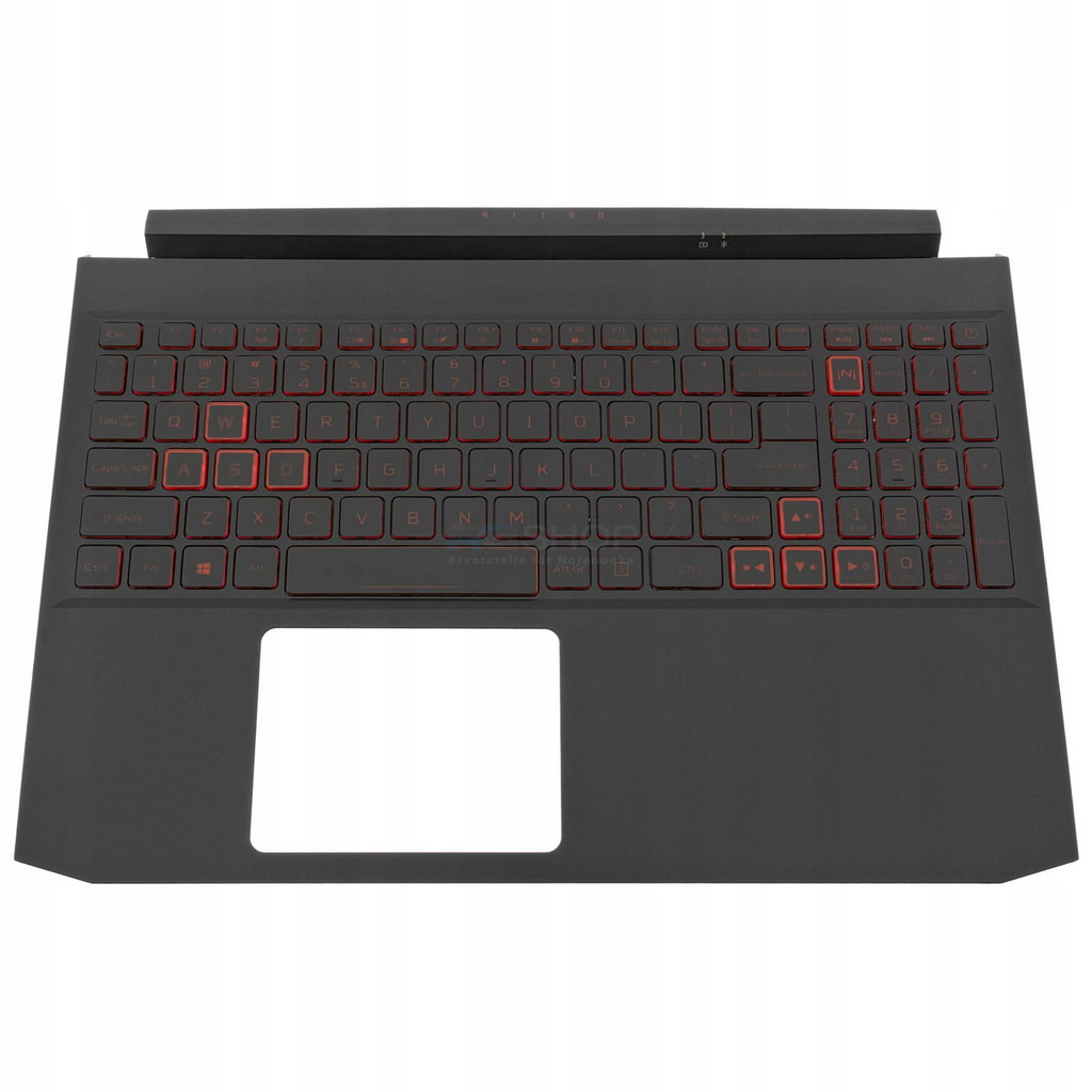 Handauflage mit Tastatur Acer Nitro AN515-45 AN515-56 / LED / Rot