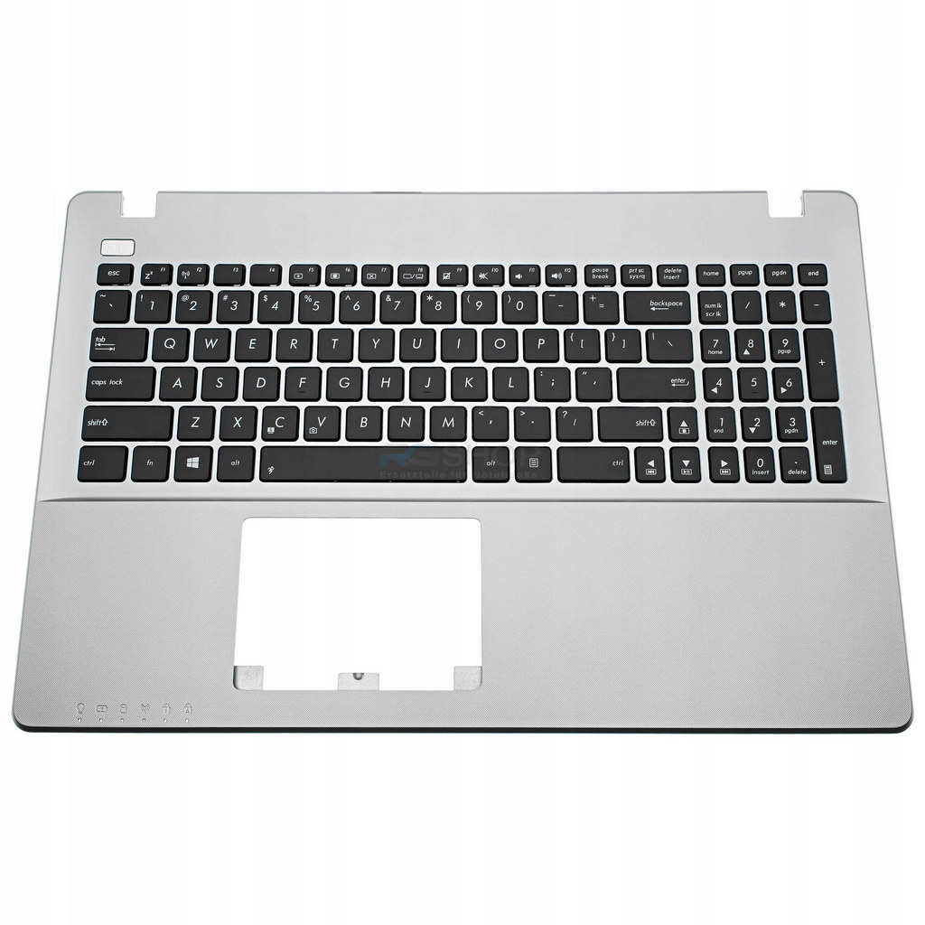 Handauflage mit Tastatur Asus A550C A550CC A550V / Silber