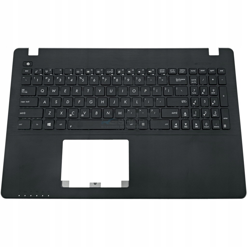Handauflage mit Tastatur Asus AA550C A550CC A550V / Schwarz