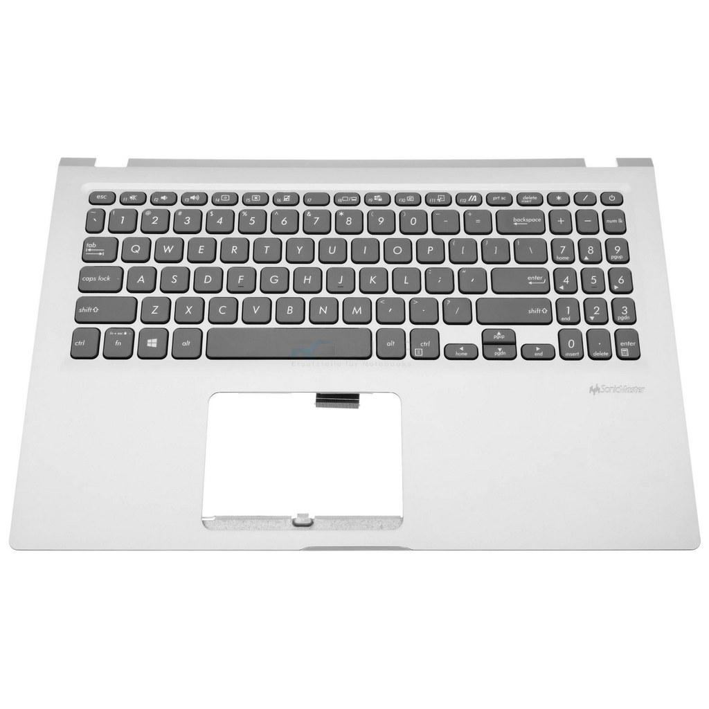 Handauflage mit Tastatur Asus D515DA M515UA R565JA / Graphit