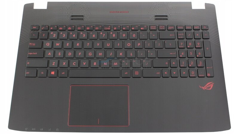 Handauflage mit Tastatur ASUS ROG GL552J GL552JX / LED