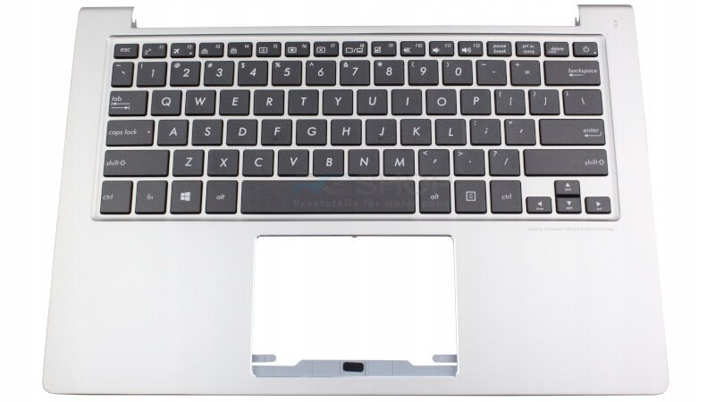 Handauflage mit Tastatur Asus UX303UA / Silber / LED