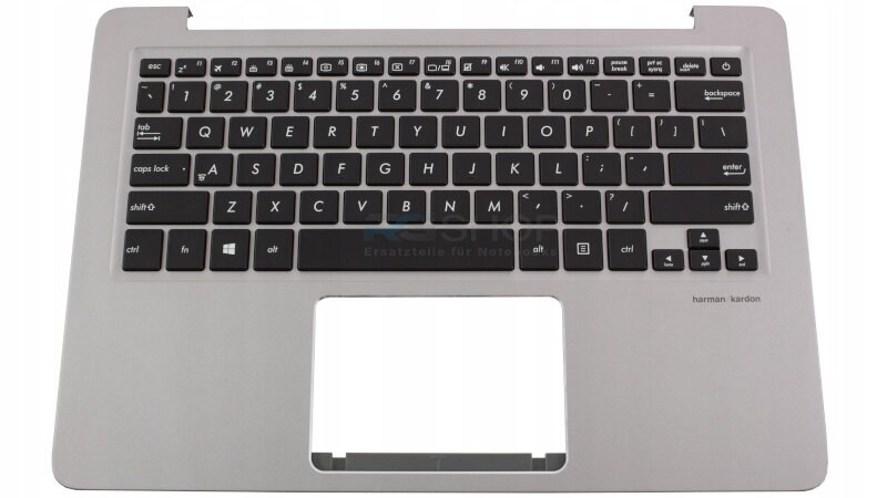 Handauflage mit Tastatur Asus UX410UF UX410UQ / Silber