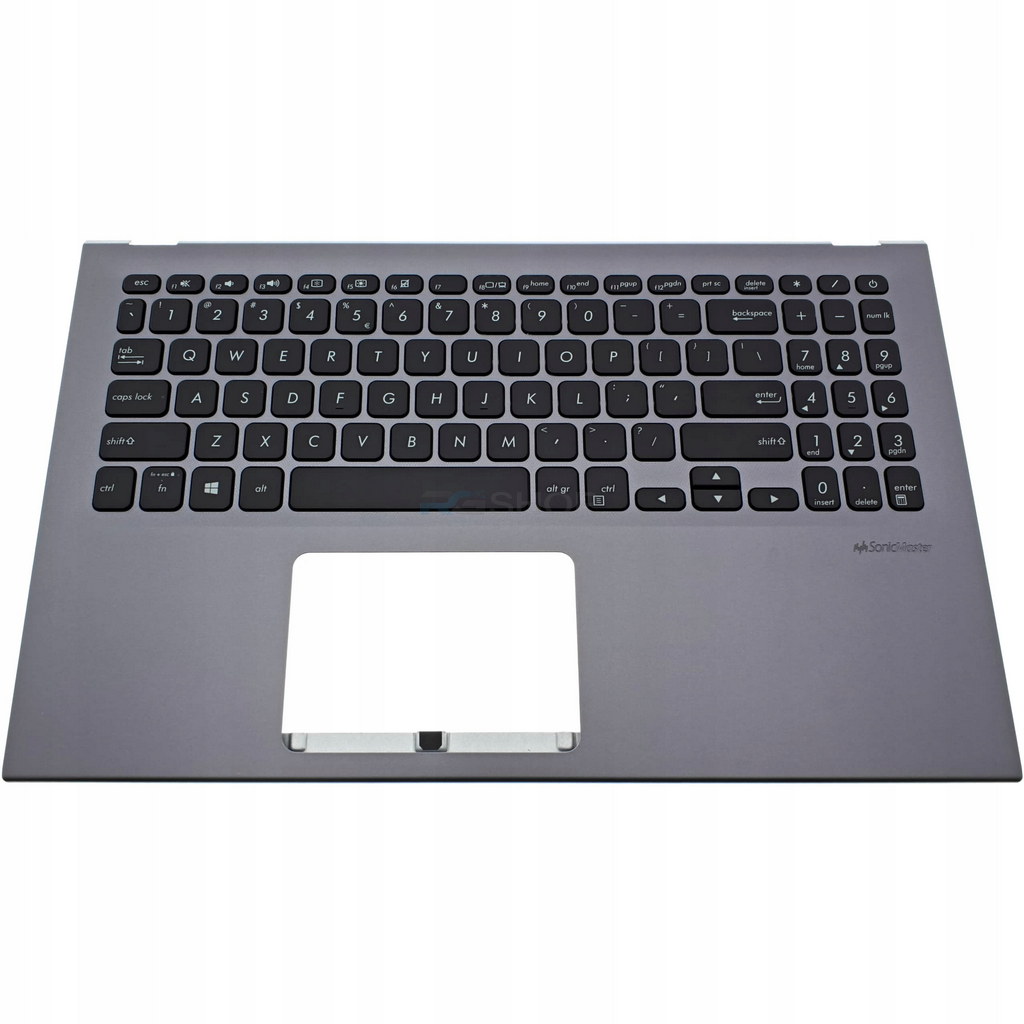 Handauflage mit Tastatur Asus VivoBook S512FL S512JA / Graphit