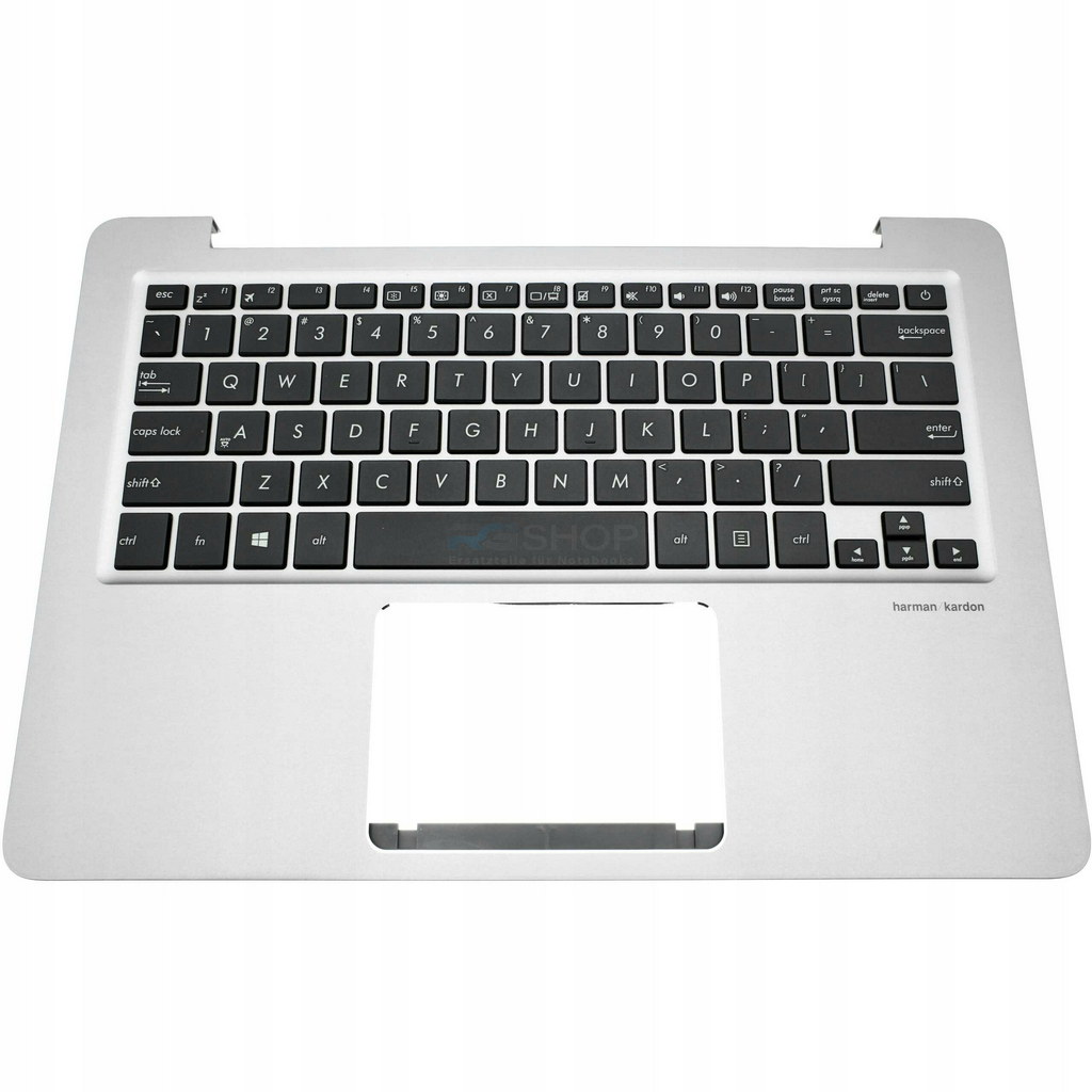 Handauflage mit Tastatur Asus ZenBook UX410UF UX410UQ / Silber