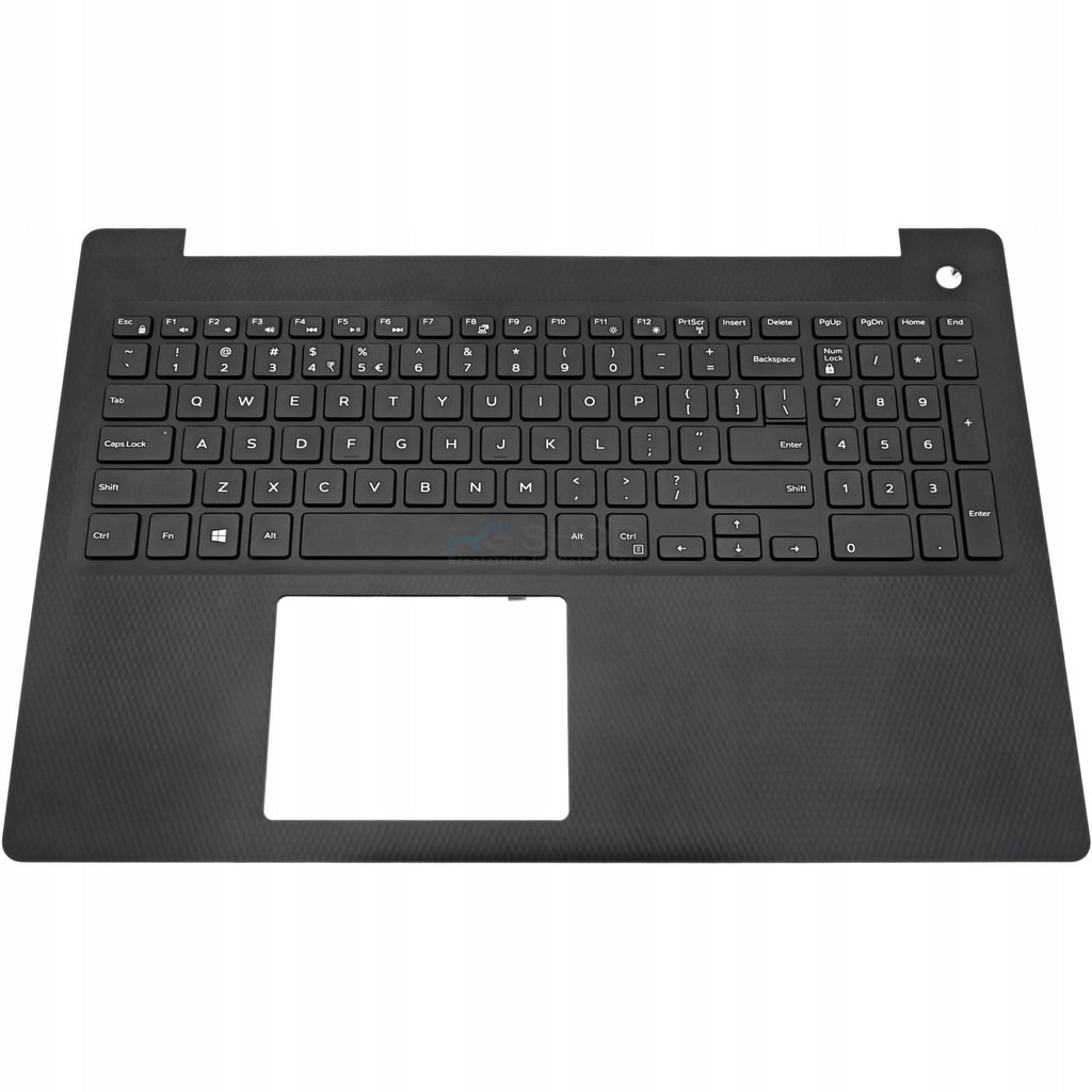 Handauflage mit Tastatur Dell Inspiron 15 3593 3595 / Schwarz