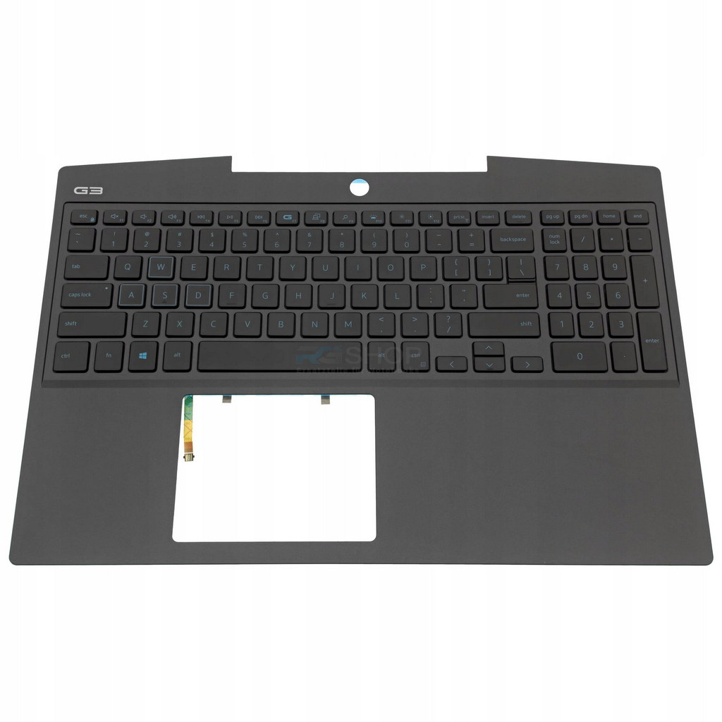 Handauflage mit Tastatur Dell Inspiron G3 15 3590 P89F / LED