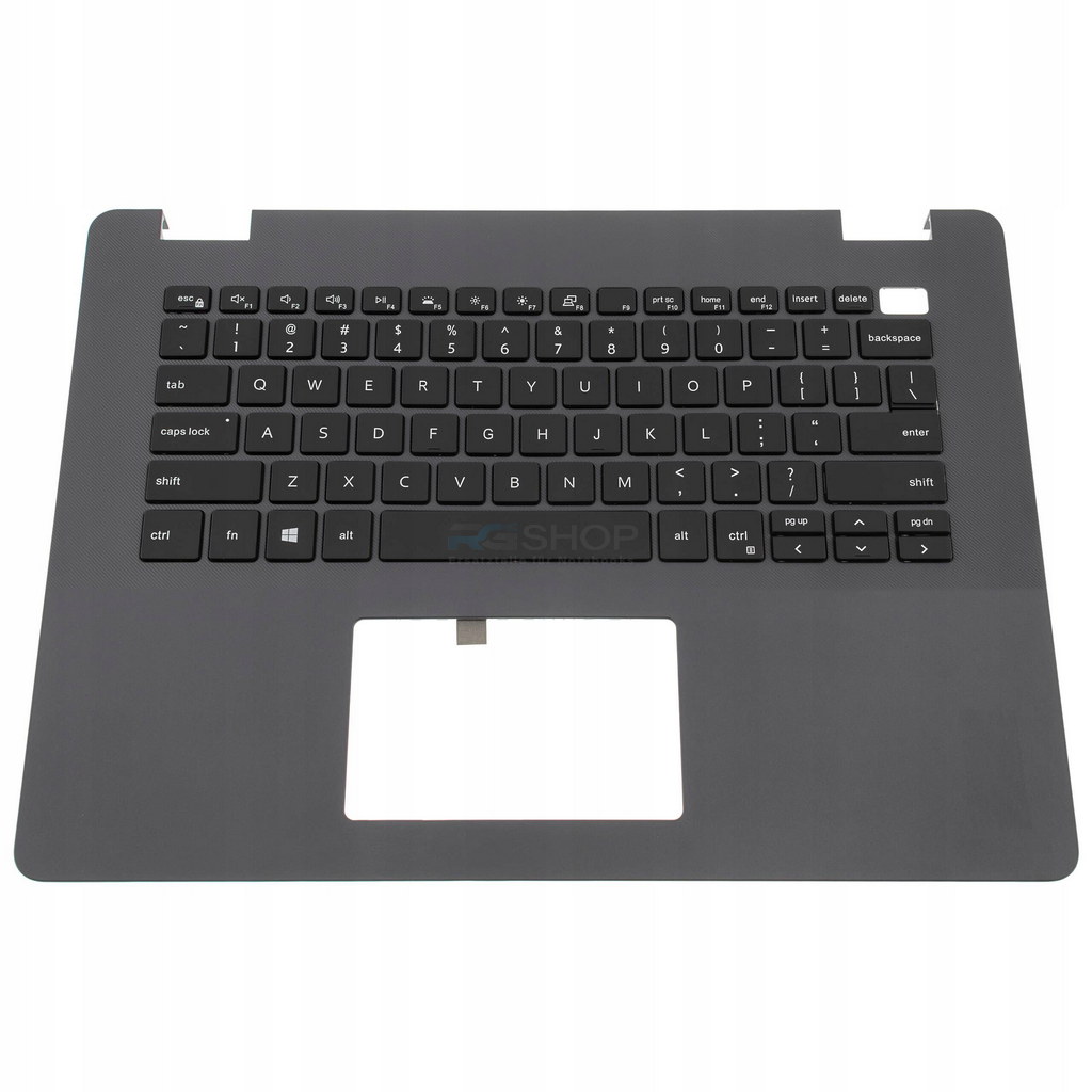 Handauflage mit Tastatur Dell Vostro 14 3400 3401 3405 / Schwarz / LED