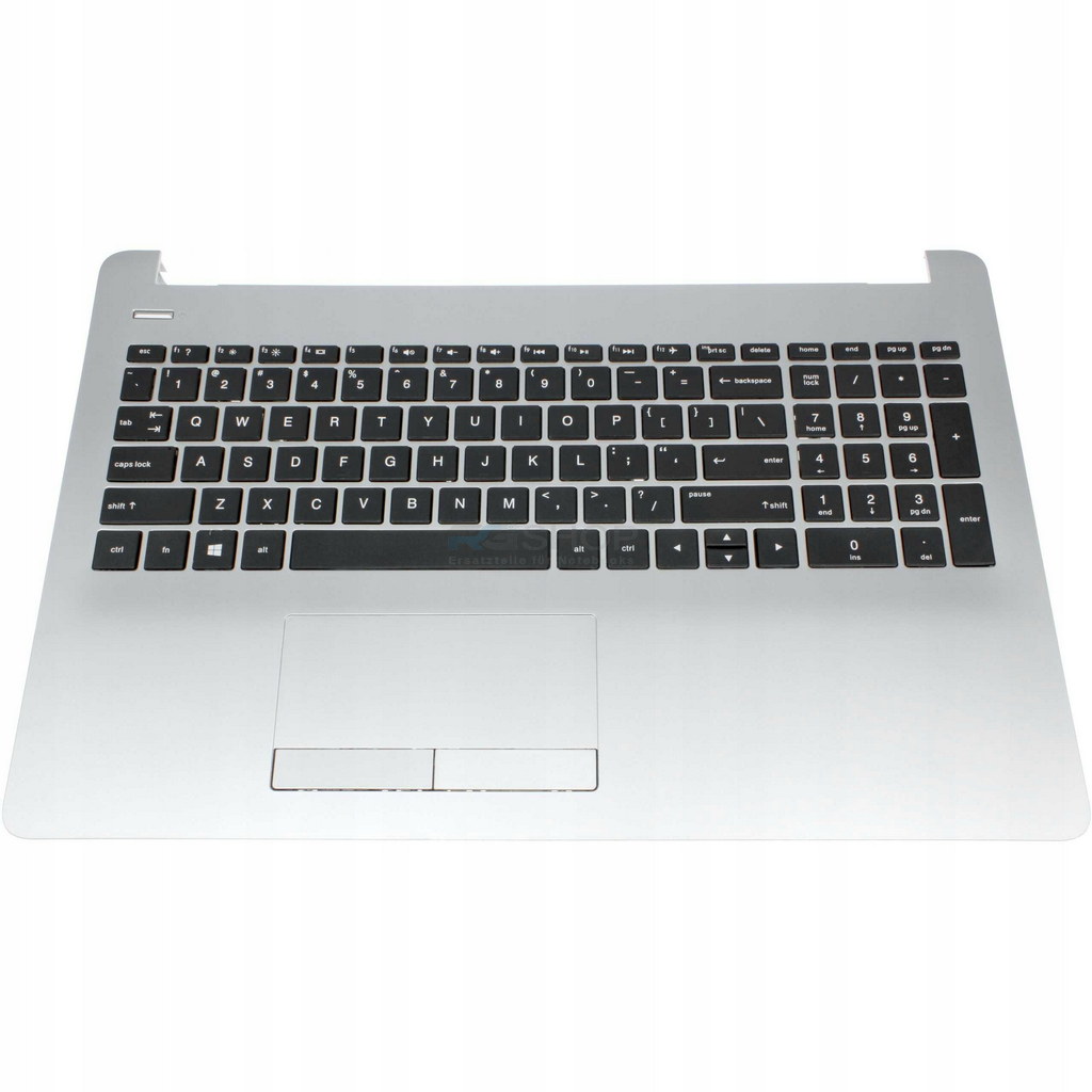 Handauflage mit Tastatur HP 15-BS 15-BR 15-BW / Silber