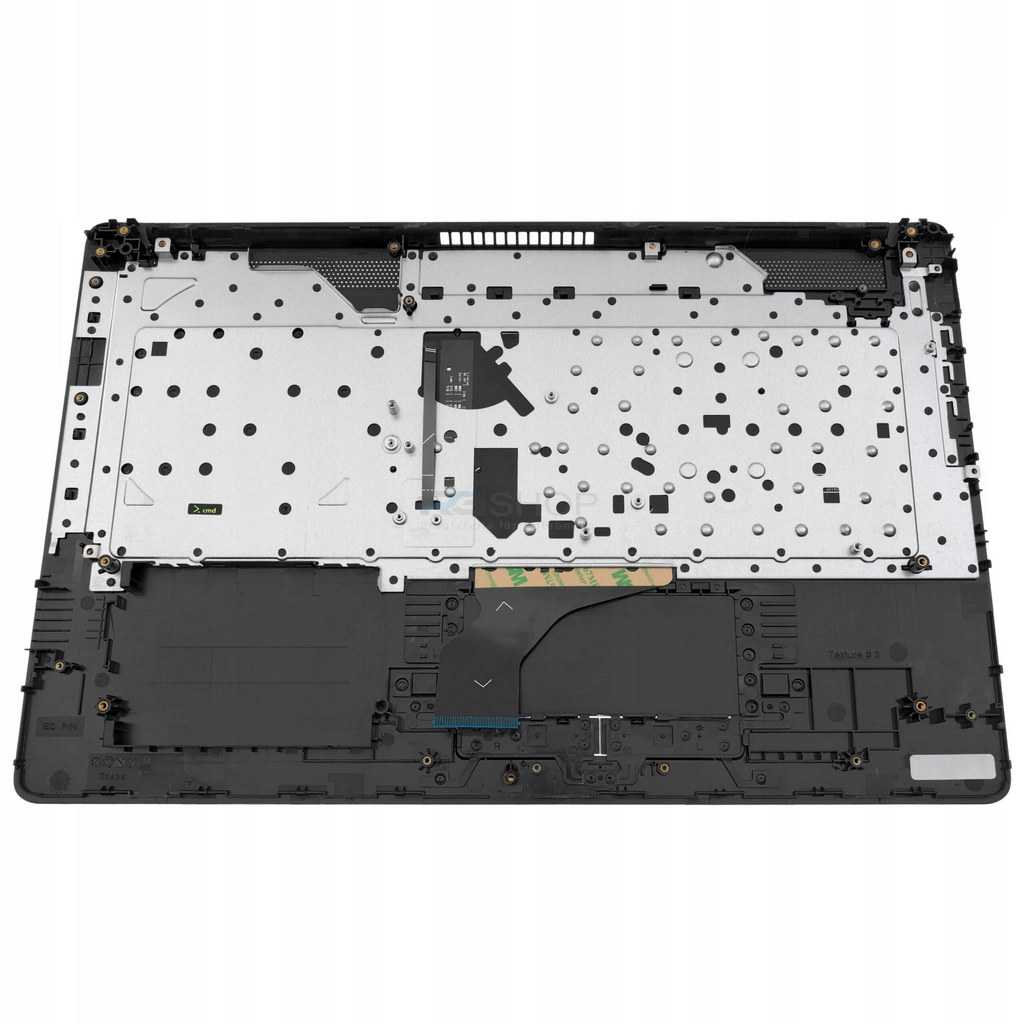 Handauflage mit Tastatur HP 17-ca1004nw 17-ca1005nw 17-ca1006nw / Schwarz / LED