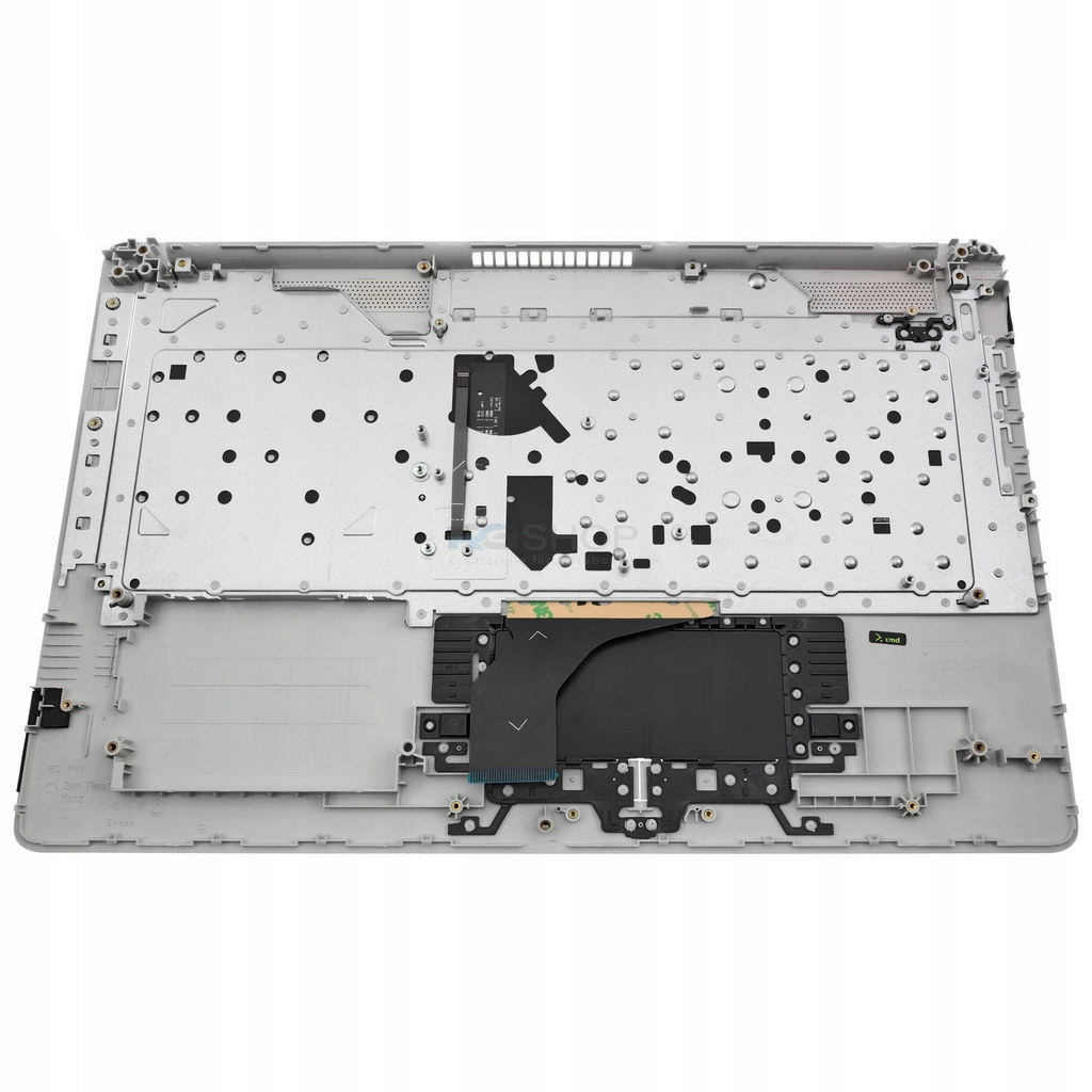 Handauflage mit Tastatur HP 17-ca1004nw 17-ca1005nw 17-ca1006nw / Silber / LED