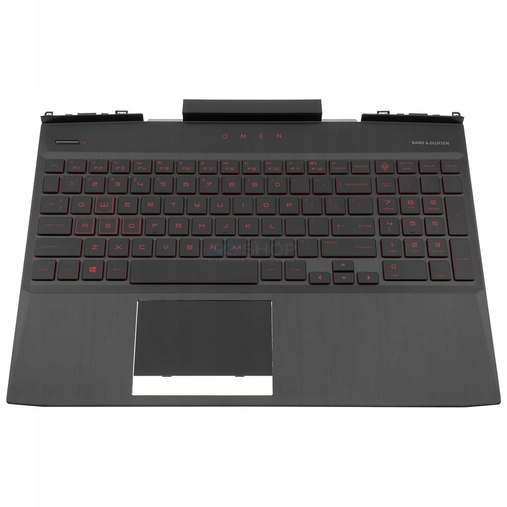 Handauflage mit Tastatur HP Omen 15-dc1002nw 15-dc1003nw / rot / LED