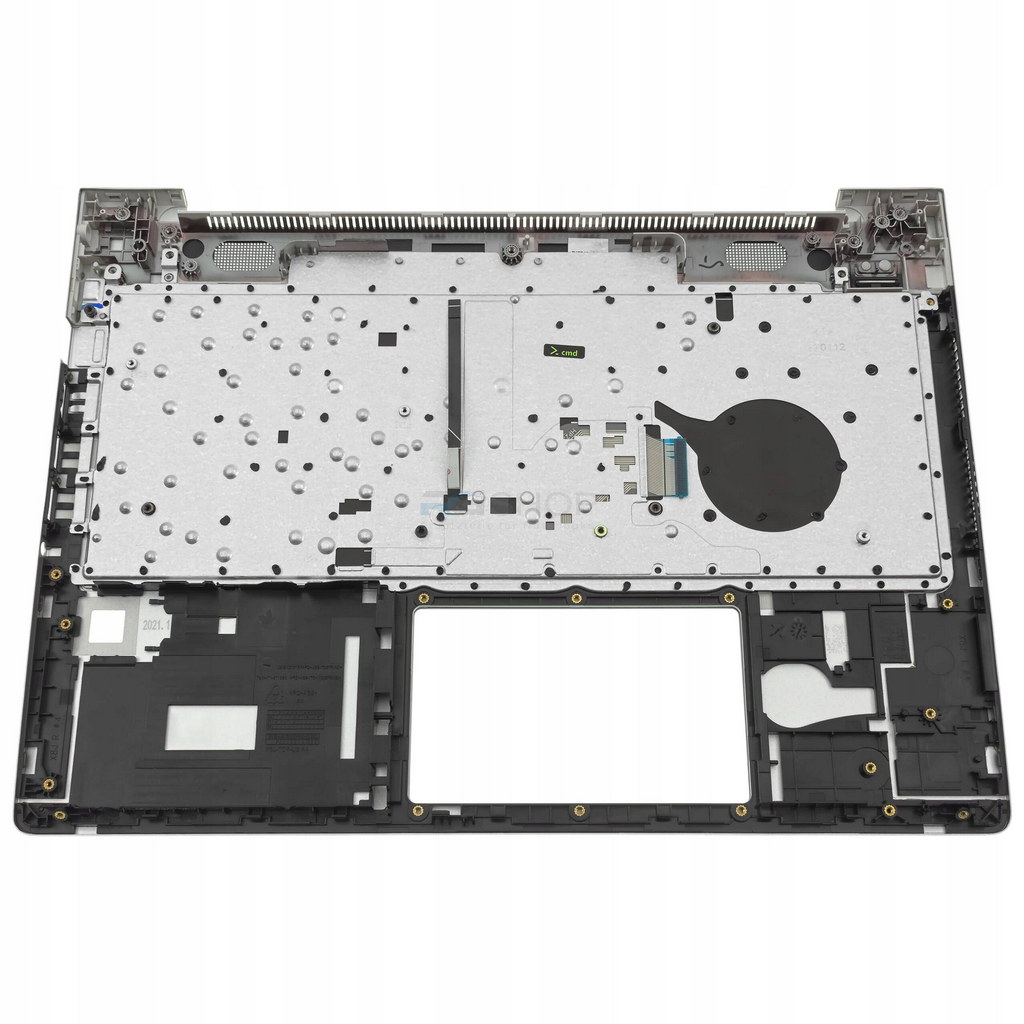 Handauflage mit Tastatur HP ProBook 440 445 (G6 G7) / Silber / LED
