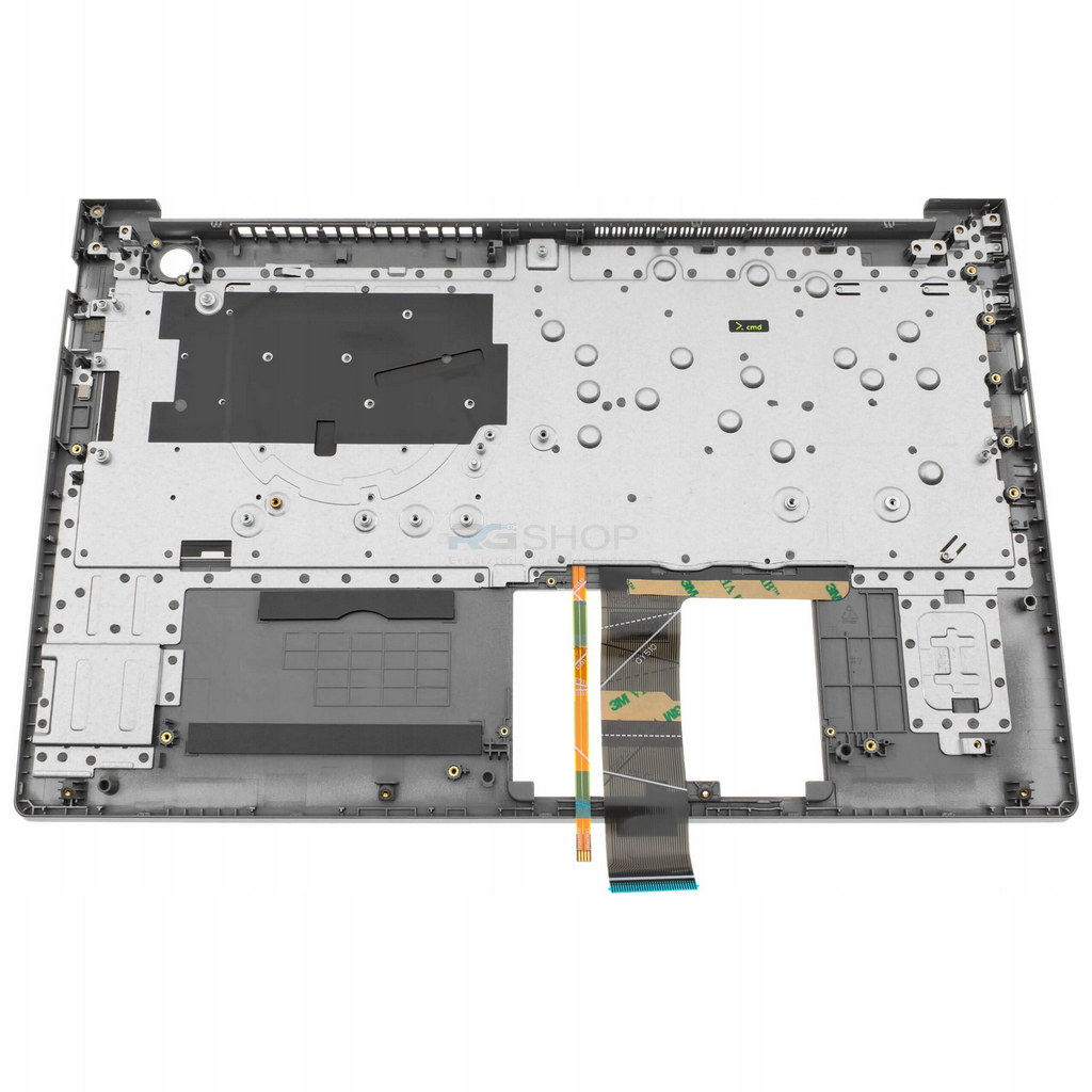 Handauflage mit Tastatur LED Lenovo ThinkBook 15 G3 ACL ITL / Silber