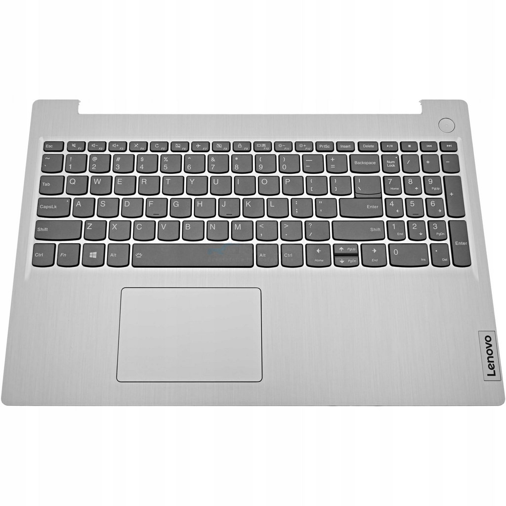 Handauflage mit Tastatur Lenovo IdeaPad 3-15IML05 3-15IIL05 / LED / Silber