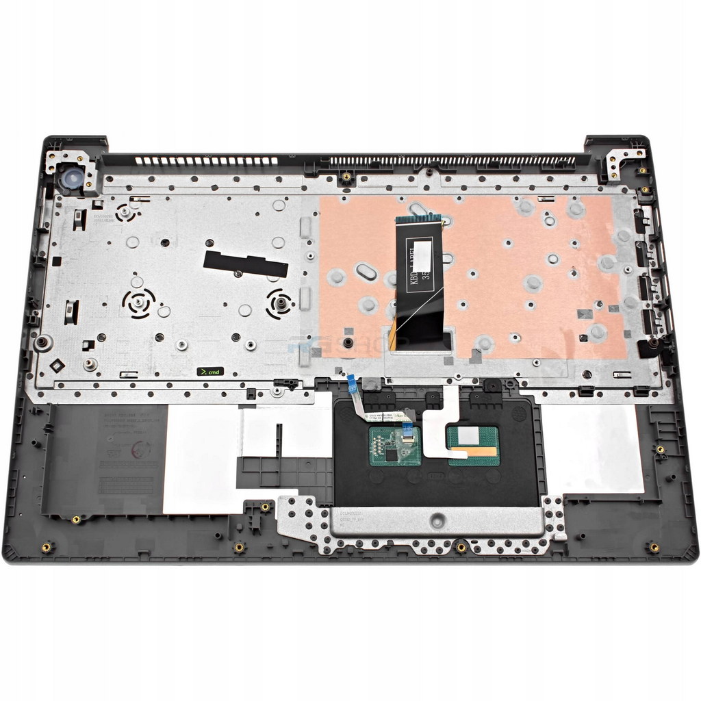 Handauflage mit Tastatur Lenovo IdeaPad 3-15IML05 3-15IIL05 / LED / Silber