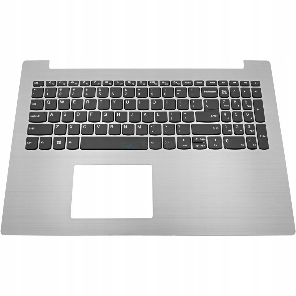 Handauflage mit Tastatur Lenovo IdeaPad 520-15IKB / Silber