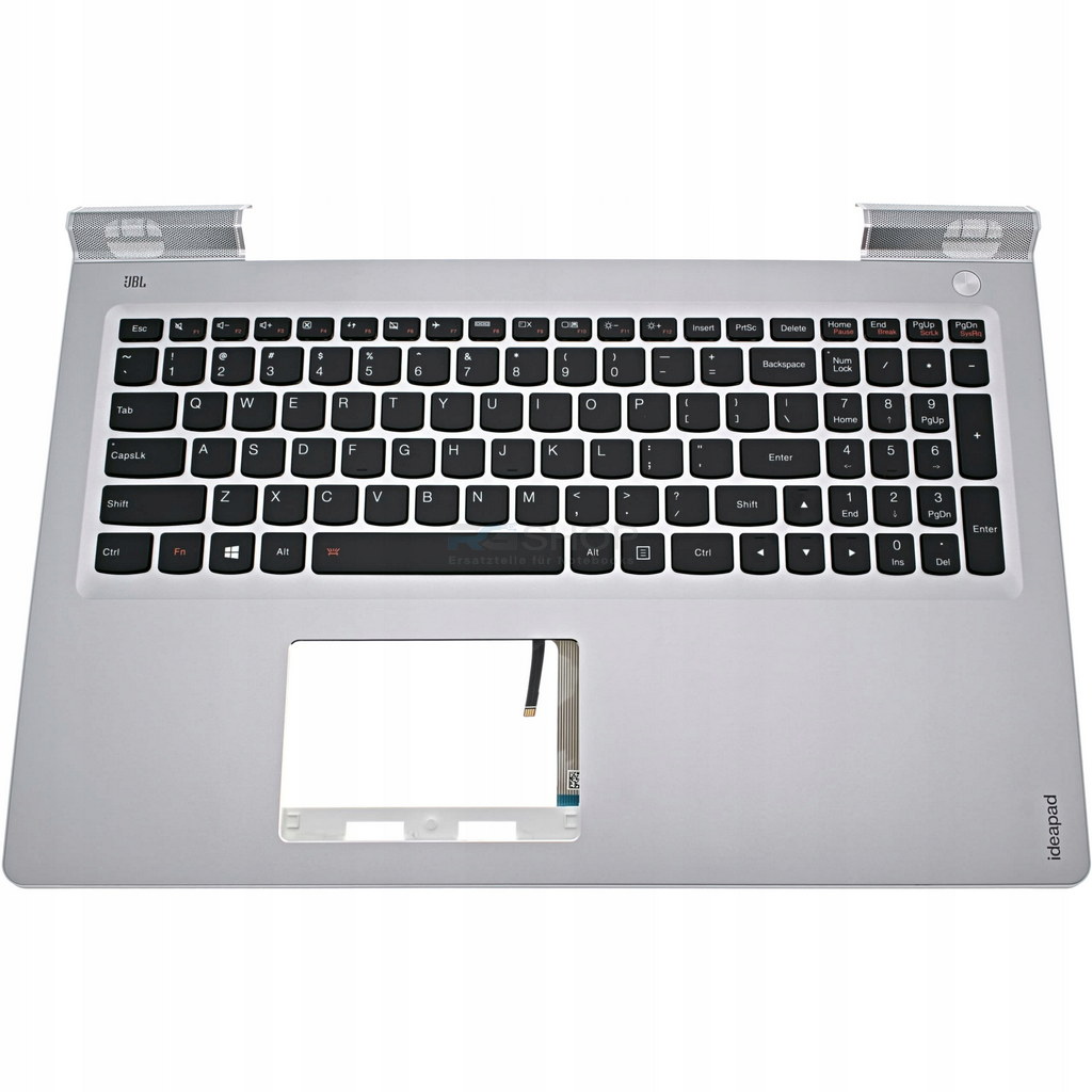 Handauflage mit Tastatur Lenovo IdeaPad 700-15ISK / Silber / LED