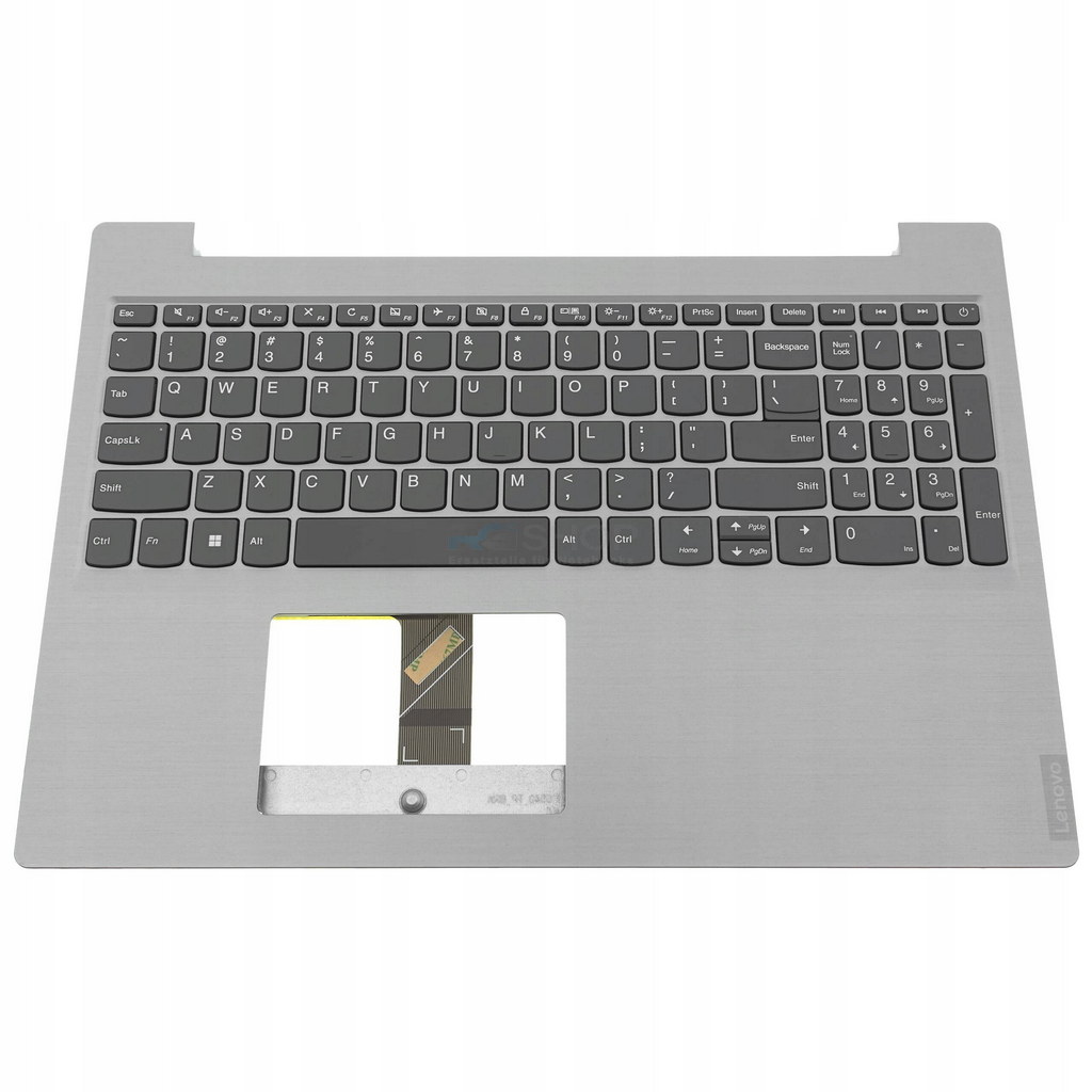 Handauflage mit Tastatur Lenovo Ideapad L340-15API L340-15IWL / Silber