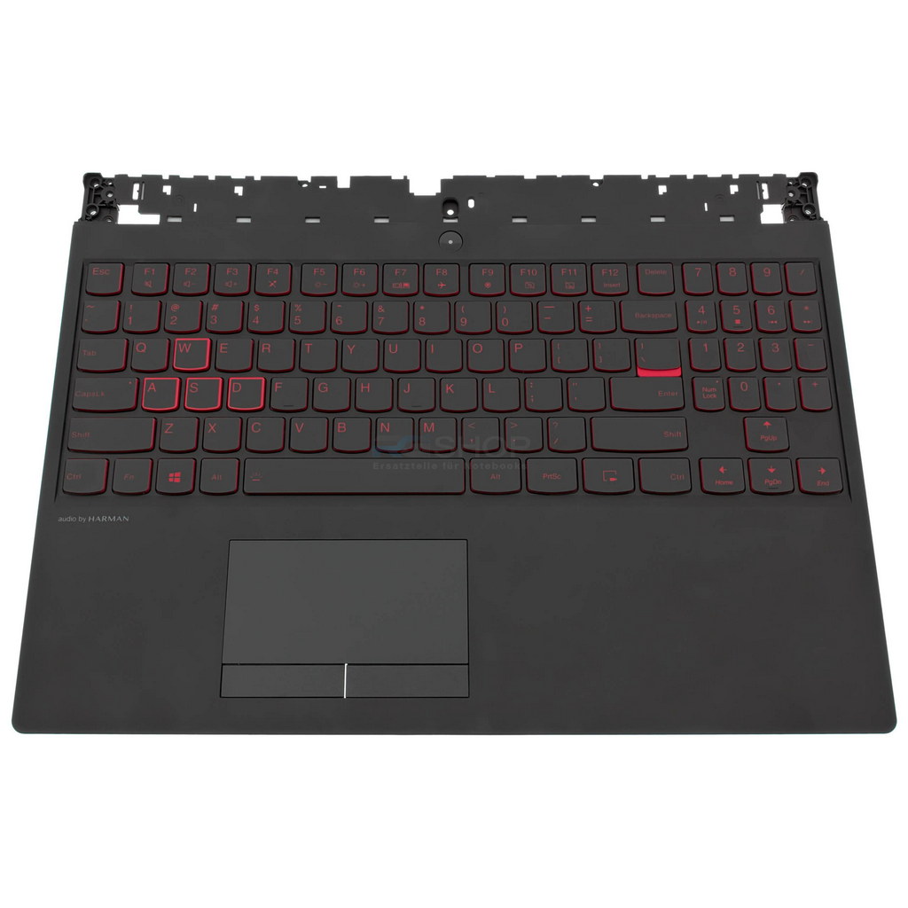 Handauflage mit Tastatur Lenovo Legion Y7000 / rot