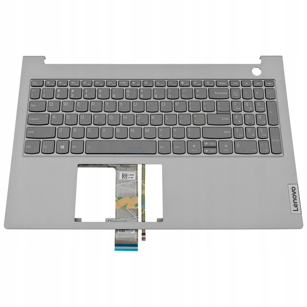 Handauflage mit Tastatur Lenovo Thinkbook 15 G4 Aba Iap / Silber / LED