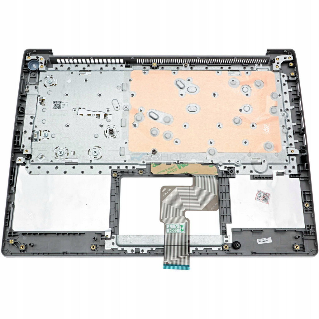 Handauflage mit Tastatur Lenovo V14 G1 IML / Silber