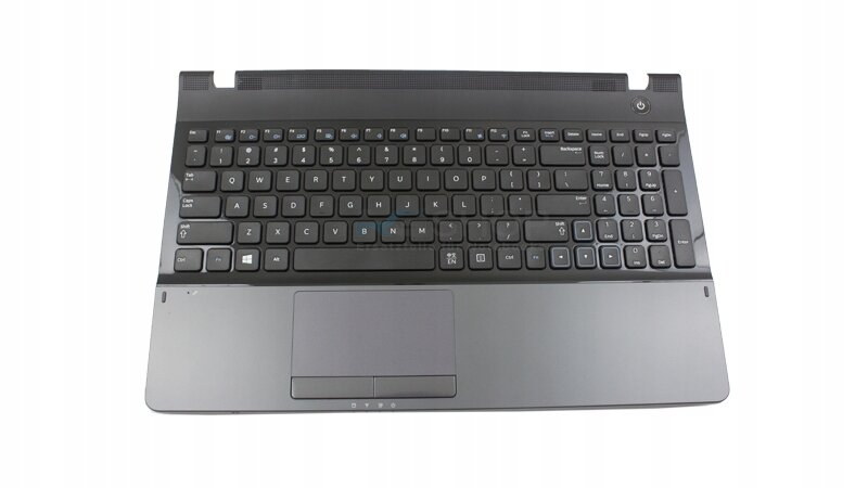 Handauflage mit Tastatur Samsung NP300E5C / Schwarz