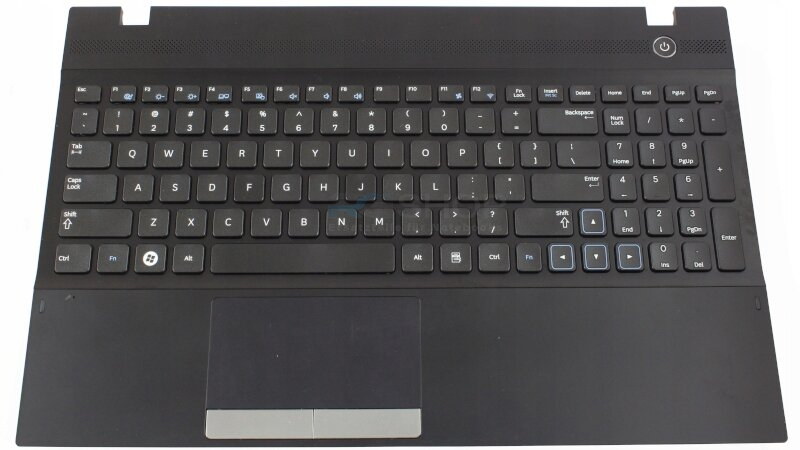 Handauflage mit Tastatur Samsung NP305V5A / Schwarz