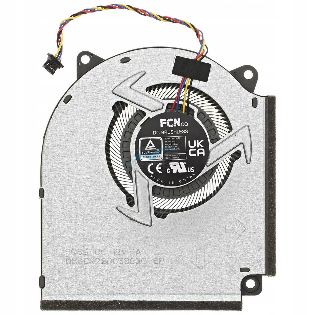 Lüfter Asus ROG Strix G17 G634JZ G634JZR G634JYR G634JZR / GPU-1 12V