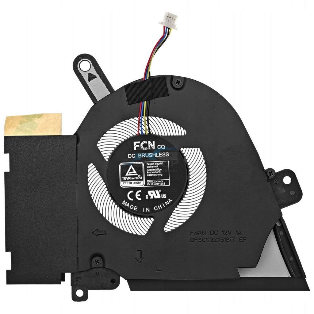 Lüfter Asus TUF Dash FX516 FX516PM FX516PR / CPU 12V