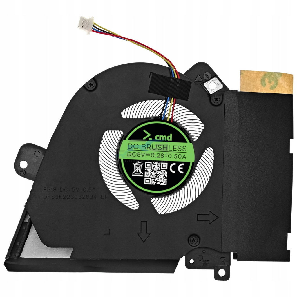 Lüfter Asus TUF Dash FX516 FX516PM FX516PR / GPU 5V