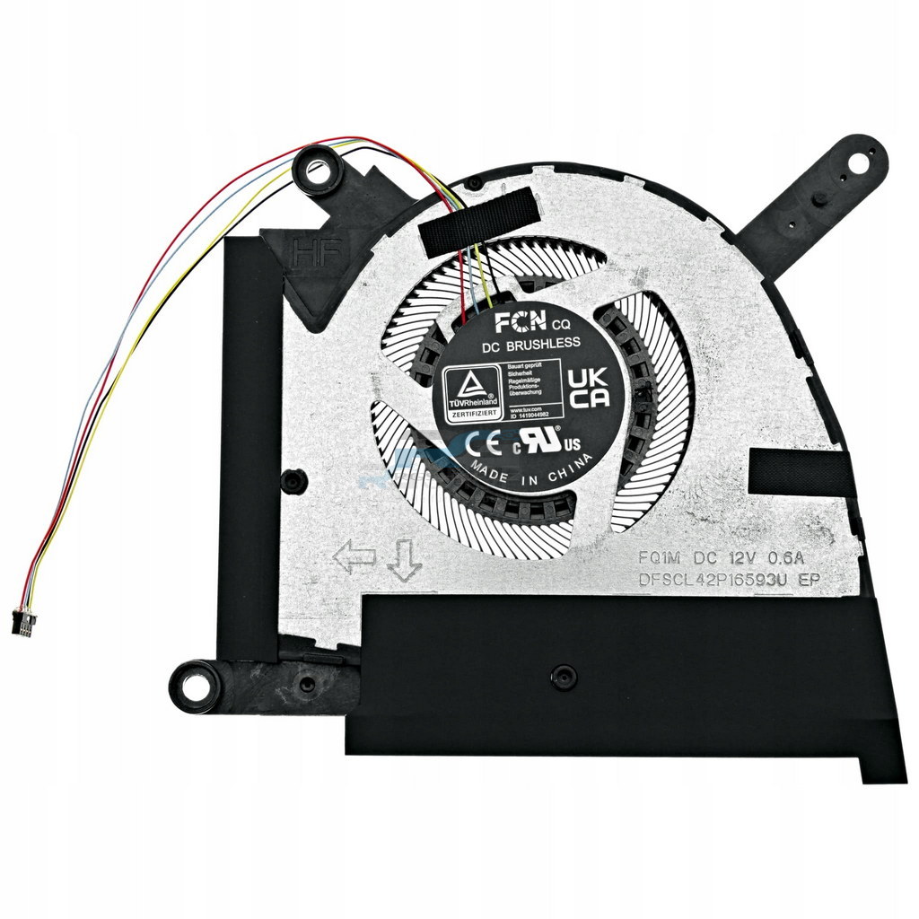 Lüfter Asus TUF Dash FX517 FX517Z FX517ZR FX517ZC / 12V GPU