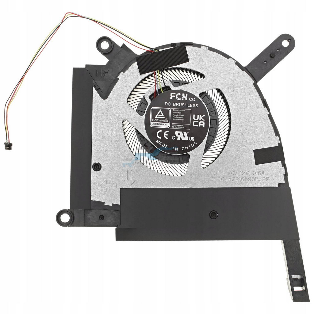 Lüfter Asus TUF FX707 FX707Z FX707ZC FX707ZC4 FX707ZM / GPU 12V